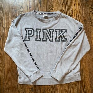 Grey Pink Long Sleeved Shirt